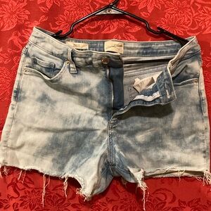 Denim Short Shorts